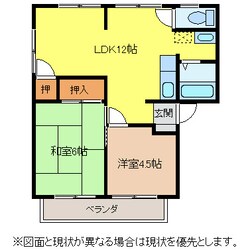 グリーンヒルズ塩尻の物件間取画像